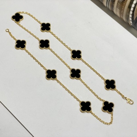 Van Cleef & Arpels 반클리프아펠 빈티지 알함브라 10모티브 목걸이